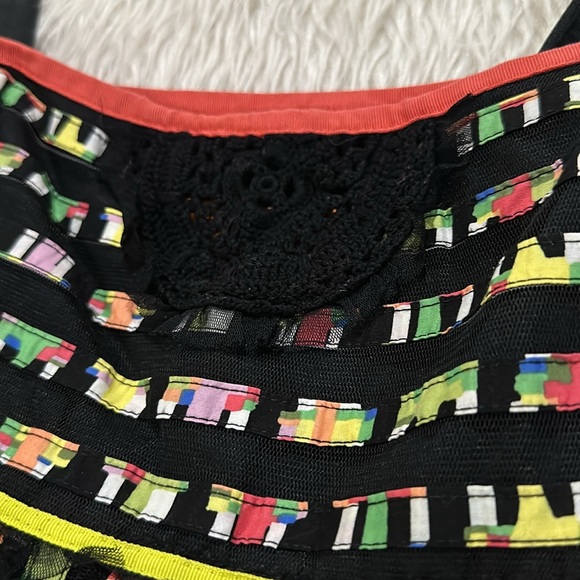 Cynthia Cynthia steffe multicolored summer top size 8 - Picture 3 of 8